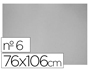 CARTON GRIS N 6 76X106 CM HOJA