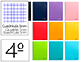CUADERNO ESPIRAL LIDERPAPEL CUARTO SMART TAPA BLANDA 80H 60GR CUADRO 5MM CON MARGEN COLORES SURTIDOS