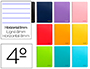 CUADERNO ESPIRAL LIDERPAPEL CUARTO SMART TAPA BLANDA 80H 60GR HORIZONTAL 8MM CON MARGENCOLORES SURTIDOS