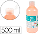 PINTURA DEDOS LIDERPAPEL BOTELLA DE 500 ML CARNE