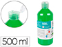 PINTURA DEDOS LIDERPAPEL BOTELLA DE 500 ML VERDE