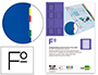SEPARADOR LIDERPAPEL PLASTICO JUEGO DE 6 SEPARADORES FOLIO 16 TALADROS