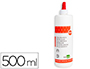 PEGAMENTO COLA BLANCA LAVABLE LIDERPAPEL BOTE DE 500 ML