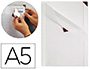 FUNDA DE PRESENTACION DJOIS KANG EASY CLIC ADHESIVA REMOVIBLE DIN A5 ESQUINA MAGNETICA PACK 5 UDS