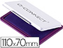 TAMPON Q-CONNECT N2 110X70 MM VIOLETA