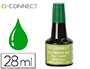 TINTA TAMPON Q-CONNECT VERDE BOTE 28 ML