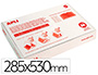 FORRALIBRO APLI PVC CON SOLAPA AJUSTABLE ADHESIVO 285X530 MM