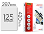 BOLSA DE PLASTIFICAR FELLOWES BRILLO DIN A3 125 MC PACK DE 100 UNIDADES