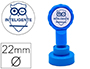 SELLO ARTLINE EMOTICONO INTELIGENTE COLOR AZUL 22 MM DIAMETRO