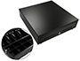 CAJON PORTAMONEDAS 8 MONEDEROS 4 BILLETEROS APERTURA ELECTRICA NEGRO 410X415X110 MM