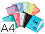 CARPETA LIDERPAPEL DOSSIER BROCHE TRANSPARENTE DIN A4 PAQUETE DE 12 UNIDADES COLORES SURTIDOS