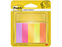 BLOC DE NOTAS ADHESIVAS QUITA Y PON POST-IT MININOTAS ENERGETIC COLOUR 15 X 50 MM 50 HOJAS PACK DE 5 UNIDADES