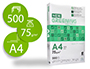 PAPEL FOTOCOPIADORA GREENING DIN A4 75 GRAMOS PAQUETE DE 500 HOJAS
