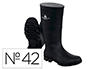 BOTAS DELTAPLUS DE SEGURIDAD STONE PVC NEGRO SUELA DE TACOS TALLA 42