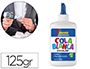 PEGAMENTO COLA BLANCA IMEDIO ESCOLAR LAVABLE BOTE DE 125 GR