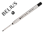 RECAMBIO BOLIGRAFO BELIUS NEGRO 0,8 MM CAJA 3 UNIDADES