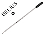 RECAMBIO BOLIGRAFO BELIUS CON ROSCA NEGRO CAJA 3 UNIDADES
