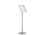 EXPOSITOR DE PIE BI-OFFICE PARA FORMATO DIN A4 MARCO ALUMINIO PLEGABLE 1100X320 CM