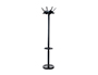 PERCHERO ROCADA MAULCALIGO 32 COLGADORES CON PARAGUERO COLOR NEGRO 460X460X1752 MM