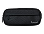 ESTUCHE PORTATODO LIDERPAPEL CLASSIC OVALADO 2 CREMALLERAS CON BOLSILLO DELANTERO 210X90MM NEGRO