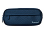 ESTUCHE PORTATODO LIDERPAPEL CLASSIC OVALADO 2 CREMALLERAS CON BOLSILLO DELANTERO 210X90MM AZUL MARINO