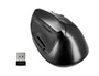 RATON Q-CONNECT OPTICO INALAMBRICO ERGONOMICO VERTICAL DPI 800/1200/1600 BATERIA RECARGABLE NEGRO