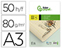 BLOC PAPEL MILIMETRADO LIDERPAPEL ENCOLADO 297X420 MM 50 HOJAS 80G/M2