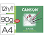 PAPEL VEGETAL GUARRO DIN A4 90-95 GR MINIPACK DE 12 HOJAS