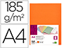SUBCARPETA LIDERPAPEL A4 NARANJA INTENSO 180G/M2