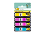 BANDERITAS SEPARADORAS 683-4AB DISPENSADOR 4 COLORES BRILLANTES