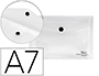 CARPETA LIDERPAPEL DOSSIER BROCHE 44224 POLIPROPILENO DIN A7 COLOR TRANSPARENTE