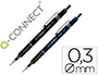 PORTAMINAS Q-CONNECT KAPPA 0,3 MM SUJECION DE CAUCHO