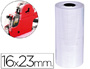 ETIQUETAS Q-CONNECT BLANCA 16X23 MM LISA ROLLO 700 ETIQUETAS PARA ETIQUETADORA Q-CONNECT KF00711