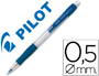 PORTAMINAS PILOT SUPER GRIP AZUL 0,5 MM SUJECION DE CAUCHO