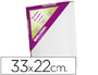 BASTIDOR LIDERPAPEL4P LIENZO GRAPADO TRASERO ALGODON 100% MARCO PAWLONIA 1,8X3,8 CM BORDES MADERA 33X22 CM
