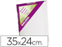 BASTIDOR LIDERPAPEL5P LIENZO GRAPADO TRASERO ALGODON 100% MARCO PAWLONIA 1,8X3,8 CM BORDES MADERA 35X24 CM