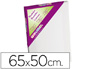 BASTIDOR LIDERPAPEL15P LIENZO GRAPADO TRASERO ALGODON 100% MARCO PAWLONIA 1,8X3,8 CM BORDES MADERA 65X50 CM