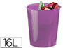 PAPELERA PLASTICO ARCHIVO 2000 VIOLETA TRANSLUCIDO 16 LITROS 290X310 MM