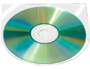 FUNDA AUTOADHESIVA PARA CD Q-CONNECT SIN SOLAPA PACK DE 10 UNIDADES