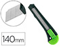CUTER Q-CONNECT PLASTICO ANCHO CON ASA PARA COLGAR CUCHILLA 18 MM XD-43 BLISTER 1 UNIDAD