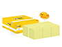 BLOC DE NOTAS ADHESIVAS QUITA Y PON POST-IT 76X76 MM PACK PROMOCIONAL 24+12 UNIDADES