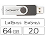 MEMORIA USB Q-CONNECT FLASH 64 GB 2.0