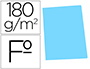 SUBCARPETA CARTULINA GIO FOLIO CELESTE PASTEL 180 G/M2