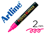 ROTULADOR ARTLINE POSTER MARKER EPP-4-ROS FLU PUNTA REDONDA 2 MM COLOR ROSA FLUOR