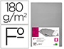 SUBCARPETA LIDERPAPEL FOLIO GRIS 180G/M2