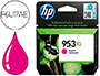 INK-JET HP 953XL OFFICEJET PRO 7730 / 8218 / 8710 / 8715 / 8720 / 8725 / 8730 / 8740 / 8745 MAGENTA 1.450 PAG