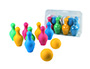 JUEGO DE BOLOS AMAYA EN FOAM 8 PIEZAS Y 2 PELOTAS LONGITUD 18 CM