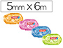 CORRECTOR TESA CINTA MINI 5 MM X 6 MT