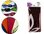 PAPEL CELOFAN LIDERPAPEL 50X70 CM 22G/M2 BOLSA DE 10 HOJAS COLORES SURTIDOS