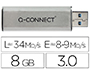 MEMORIA USB Q-CONNECT FLASH 8 GB 3.0